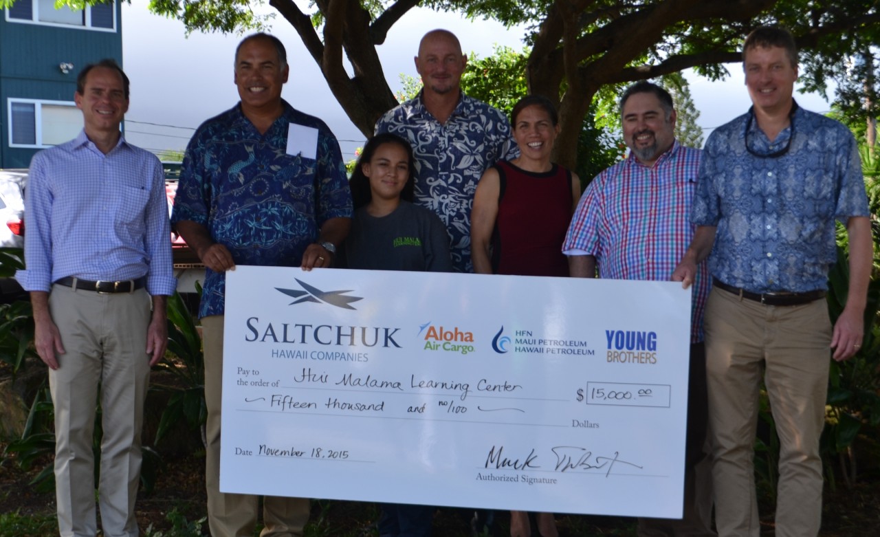 Hui Malama Receives Saltchuk Foundation Grant
